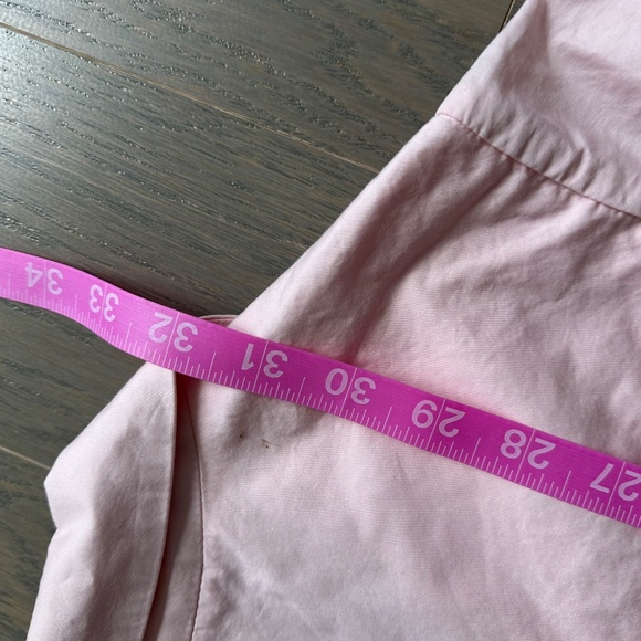 Self-Portrait Pink Cutout Mini Dress Lace Appliqué Shirt Dress - US 0 - Picture 11 of 11